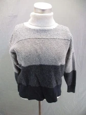 Liz Clairborne Size S Womens Angora Rabbit/Wool Blend Turtle Neck Sweater 521