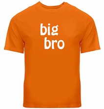 big bro Unisex Tee Crew Neck T-Shirt Gift big brother tshirt