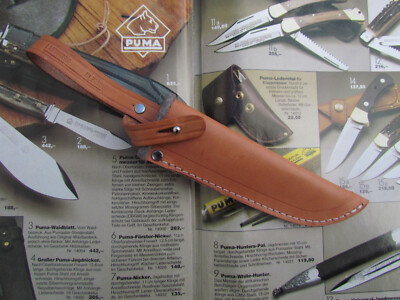 PUMA MESSERSCHEIDE für RARE PUMA 6389 Jagdnicker Knife ab 1950 Solingen Germany.