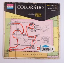View-Master Colorado The Centennial State 3 reel packet A320