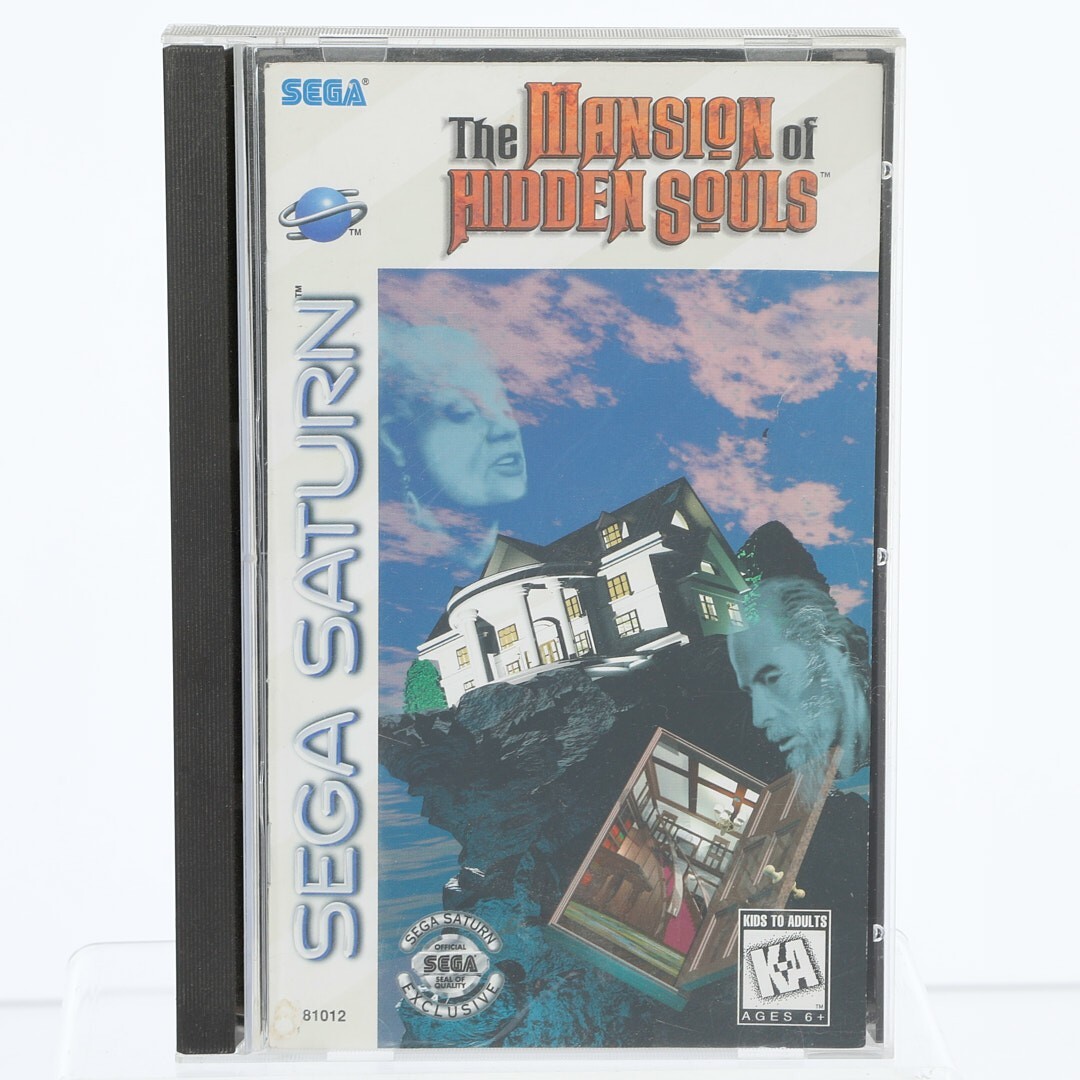 The Mansion of Hidden Souls (Sega Saturn, 1996) Complete Manual Registration