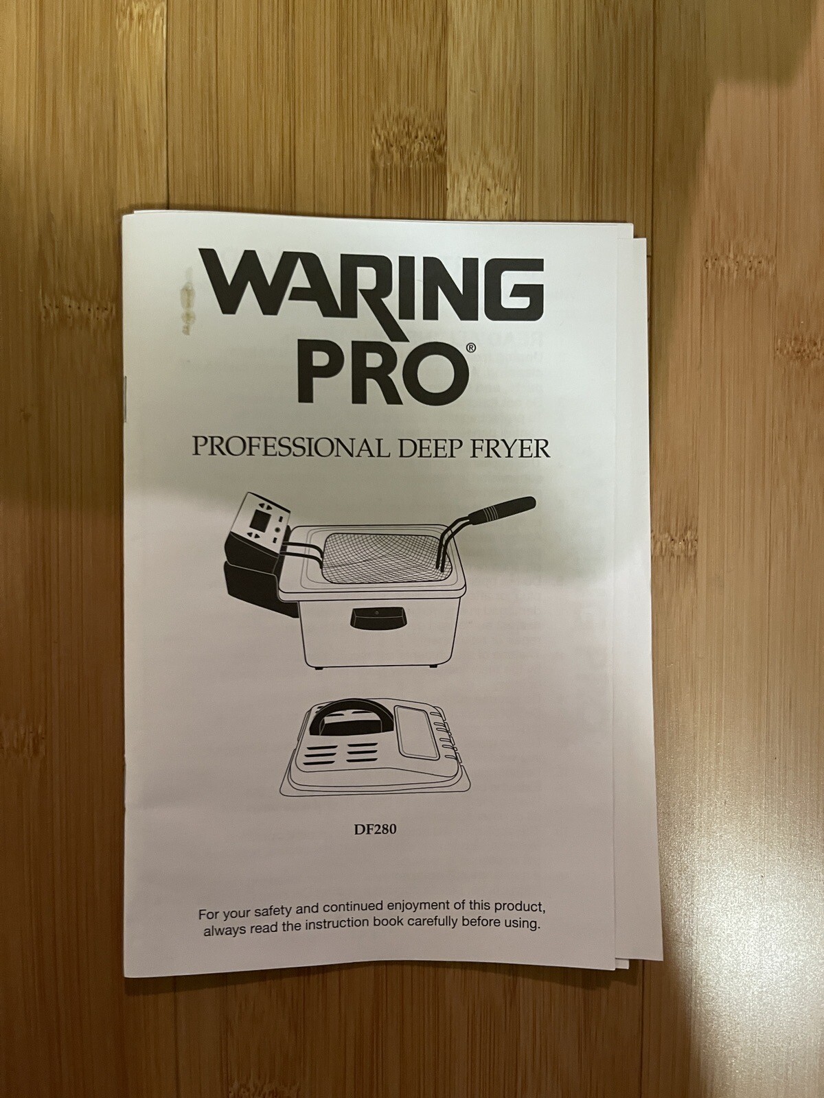 Waring Pro DF280 Professional Deep Fryer Brushed Stainless eBay