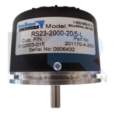 DataTorque RS23-2000-20/5-L Single Channel Encoder 5VDC 2000 CPR Resolution