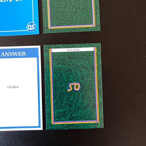 Bernhard Langer A Question of Sport 18 Card Lot Nick Faldo Tom Watson And More - 第 14/18 張圖片