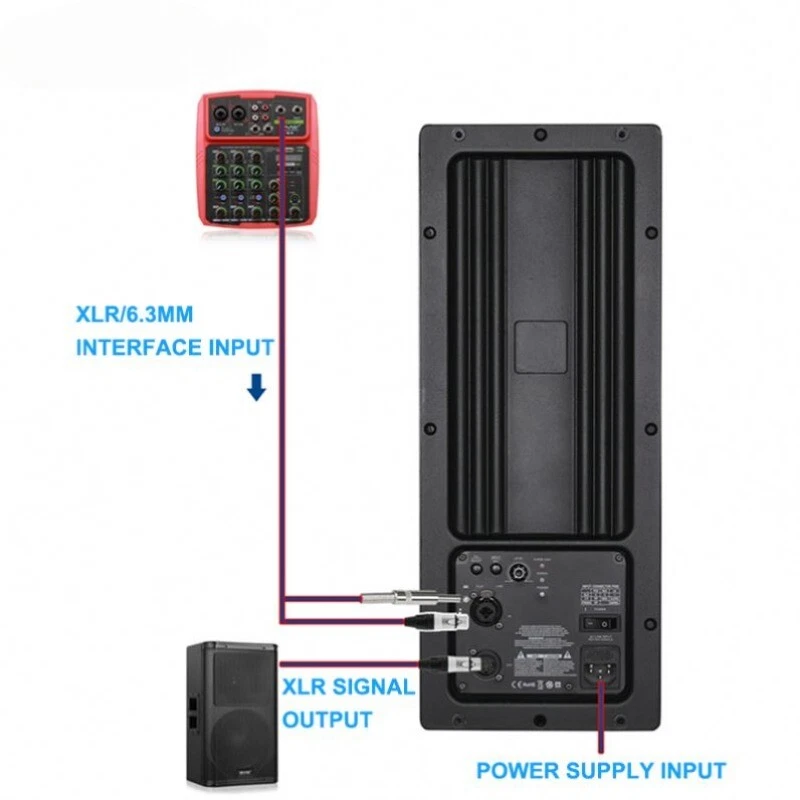 1000W Power Digital Amplifier 8ohm Double Switching Speaker Subwoofer Board - Image 4 of 4