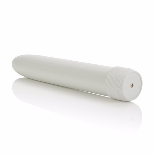 CalExotics Classic Slender Multi-Speed Vibrator 7" Traditional Vibe White - Picture 3 of 7