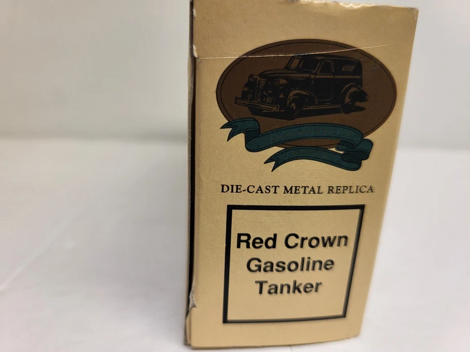Chevron Commemorative Model Red Crown Gasoline 1934 Mac Tanker Great Condition - Image 2 of 4
