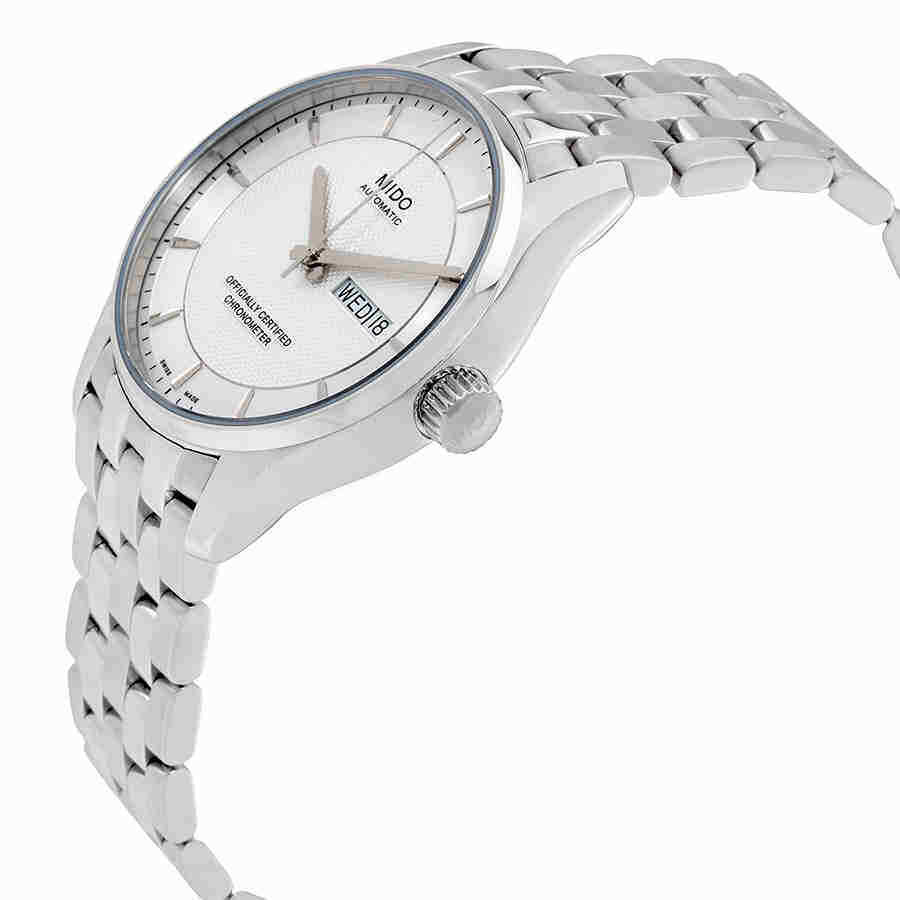 Mido Belluna Automatic Silver Dail Men's Watch M0014311103192