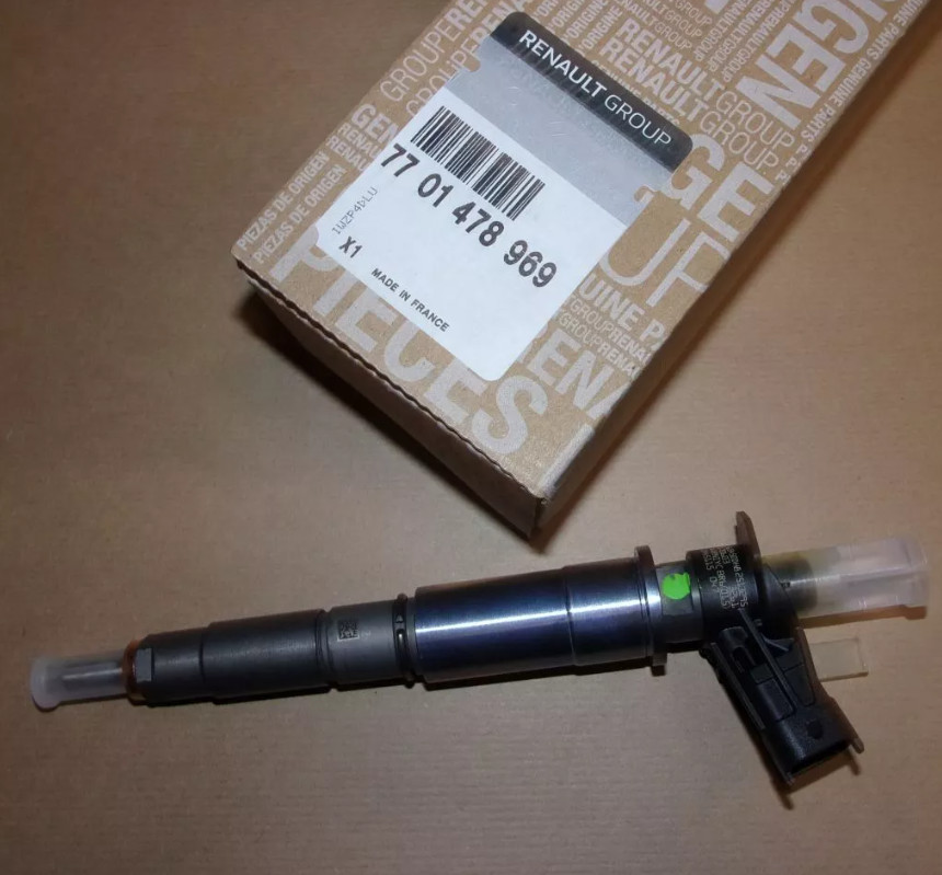 Injecteur 3.0 dCi d'origine pour Renault Laguna 3 et Latitude V6 motorisation Diesel dCi 7701478969