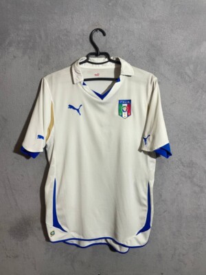 Italy Team Jersey Away football shirt 2010 - 2011 White Puma Men