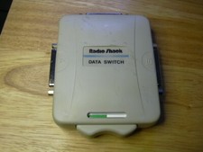 RadioShack Shielded A/B Data Switch DB25 Parallel Ports, 26-115, 2 25 Pin Cords