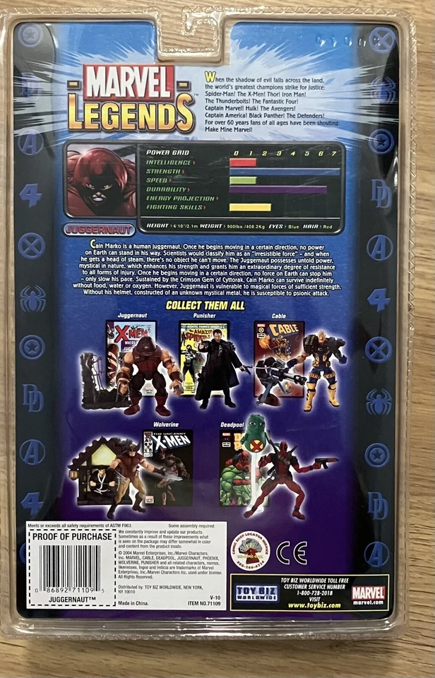 ToyBiz Marvel Legends Serie VI Juggernaut Foto 2 de 4