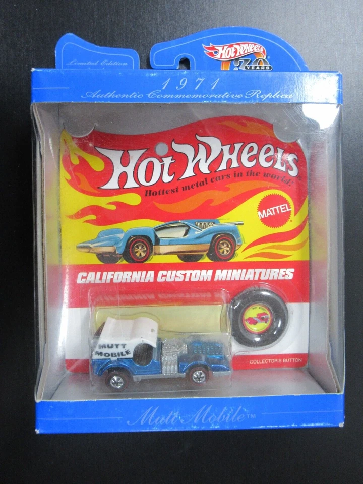 Lot 5 Hot Wheels 30th Ann. Mutt Mobile Firebird XT-3 32 Ford Rigor Motor (d) - Image 2 of 4