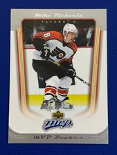 ? 2005-06 Upper Deck MVP Hockey Base Card Rookie #406 Mike RICHARDS ?. rookie card picture