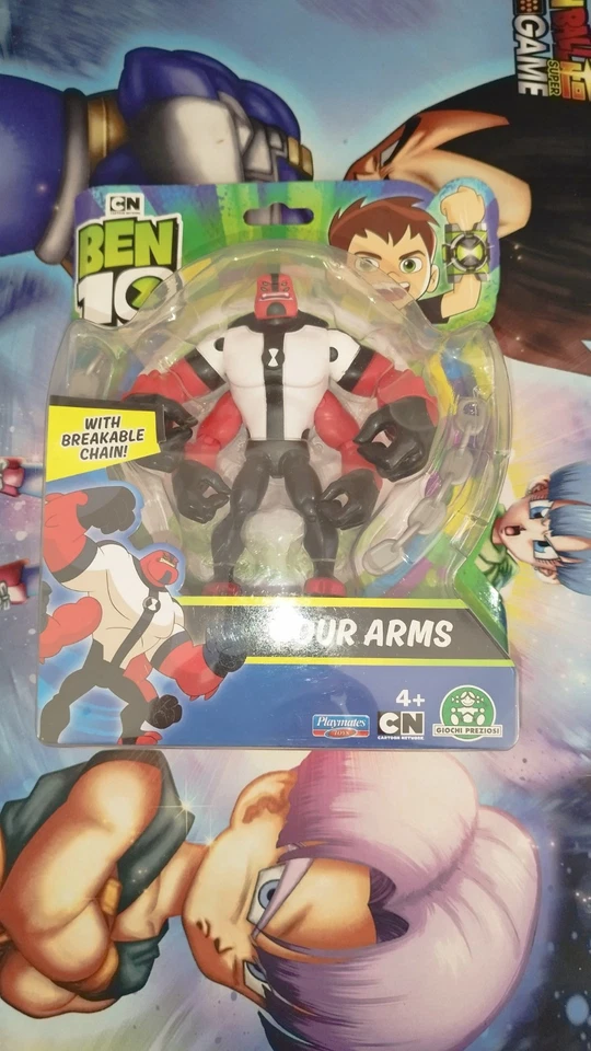 Figurine neuve Ben 10 four arms action figure ten Omniverse bandai chain - Photo 1/1