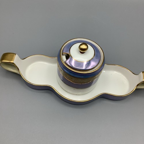 Vintage Noritake Japan Spice/ Sugar Hand painted Tray Set - Picture 2 of 6