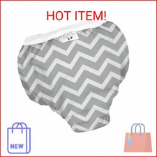 Kushies Baby Waterproof Training Pant 38-44 Pounds , Grey Chevron, X-Large