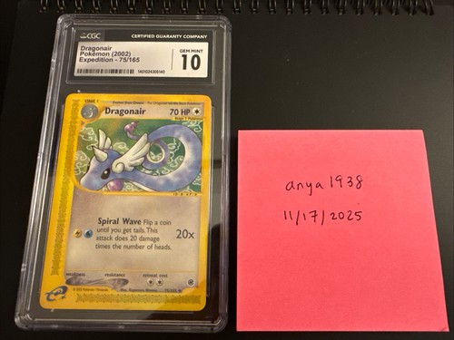 Dragonair graded CGC 10 for sale on eBay