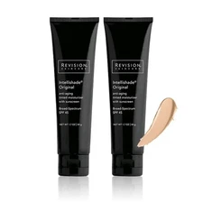 2 pack Revision Skincare Intellishade Original Tinted Moisturizer SPF 45, 1.7 oz