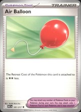 AIR BALLOON 181/217 UNCOMMON ASCENDED HEROES POKEMON NM