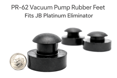 #ad PR 62 Style HVAC Vacuum Pump Rubber Feet Push In Stem JB Platinum Eliminator $14.75