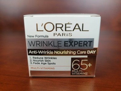 L'Oreal Wrinkle Expert Anti-Wrinkle Strengthening Care Day Cream 65+  - 50ml