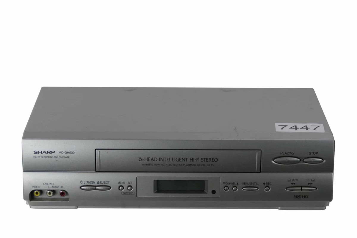 Magnetoscope VHS Sharp VC - GH61FPM (6 têtes) Sans ... - eBay