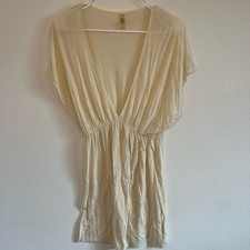 VICTORIAS Secret Women's Cream Cover Up Size XS Nightgown