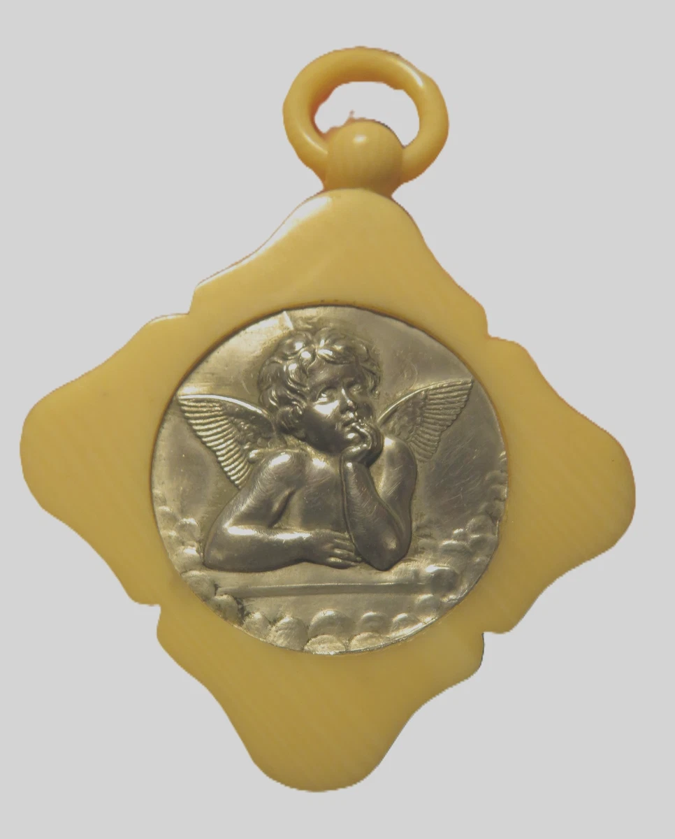 ANCIENNE MEDAILLE DE berceau Ange Argent ? EUR 30,00 - FR