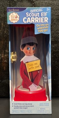 The Elf on the Shelf Official Scout Elf Carrier Tube Travel Case - New