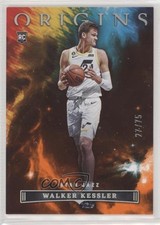2022-23 Panini Origins Orange 27/75 Walker Kessler #50 0tg5