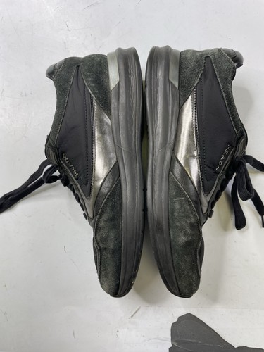 Vintage Y2K Prada Black suede Leather Casual Sneakers 4E 2006 Size 6.5 - Picture 15 of 15