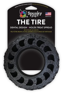 Large Reclaimed Rubber Tire Dog Chew Toy Interactive Aggressive Chewers Pets
