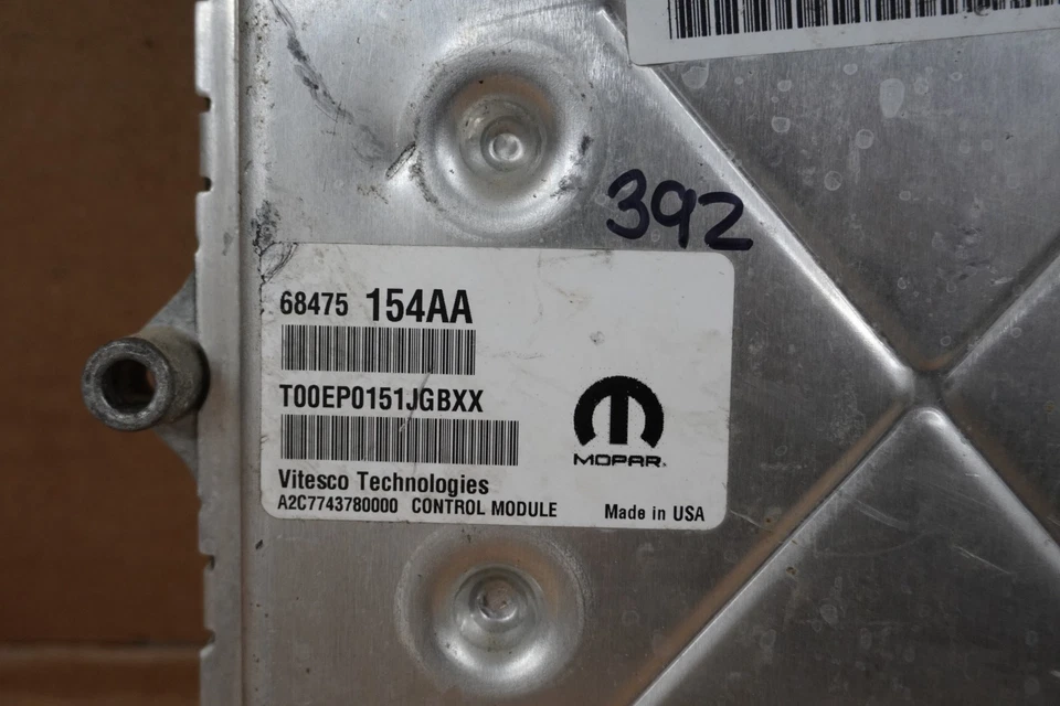 Ram Promaster 1500 2021 módulo de control informático de motor de 3,6 L OEM 68475154AA Foto 3 de 4