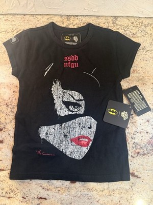 Darc Sport X Batman Women s Catwoman Baby Tee Size XS New W/Tags