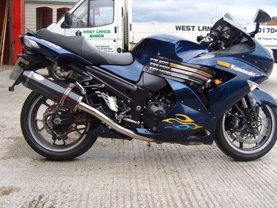 Kawasaki ZZR1400 2006' - 2007' Performance Straßenzulassung / Rennmotorrad Auspuff