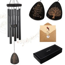 Sympathy Gifts for Loss of Dad 32" Memorial Wind Chimes for Loss of Father Be...