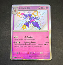 Ceruledge 162/091 Paldean Fates Shiny Rare Holo Stage 1 140 HP English 2024 on eBay