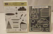 Stampin' Up Photopolymer or Rubber Stamp and Die Sets NEW Unused 