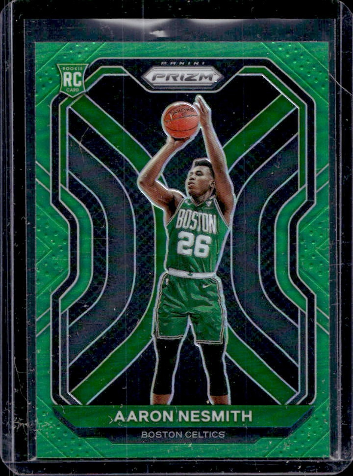 2020-21 Prizm Aaron Nesmith RC Green Prizm Rookie #282 Celtics