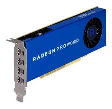 Dell AMD Radeon Pro WX 4100 4GB GDDR5 4x Mini DP Low Profile Graphics Card HFXTY