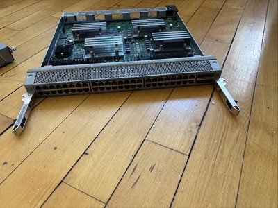 Cisco N9K-X9564TX 48P 1/10GbE Base-T 4P QSFP+ Line Card