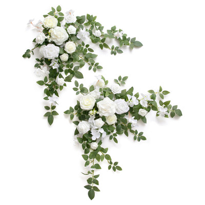 Ling'S Moment Lings Moment 2Pcs Artificial Floral Swags Centerpieces Wedding