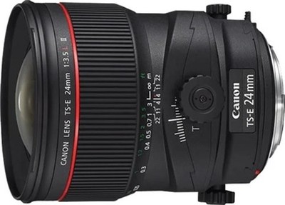 Canon TS-E 24mm f3.5 L II Tilt Shift schwarz Fotografie Kamera Objektiv