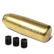 Nrg Innovations Sk-450gd Universal Weighted 3.5h X 1.2d Aluminum Shift Knob