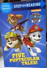 Paw Patrol 5 Puptacular Tales Step into Reading Learning To Read