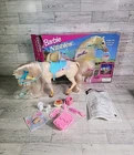 1995 Mattel BARBIE Nibbles HORSE #14879 Vintage Toy Doll w/ Accessories & Box