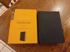 Kjv Thompson Chain-Reference Bible LARGE PRINT ~ Retail $189.99~ Cowhide Leather