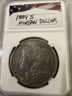 1884-S $1 Morgan Silver Dollar Rare Key Date San Francisco Mint