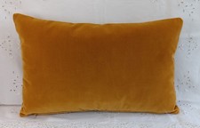 Osborne Little Mikado Amber Velvet Cushion Cover